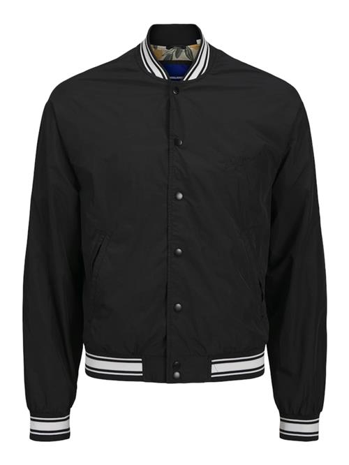 JACK & JONES Overgangsjakke 'JORAlmeria'  sort / hvid