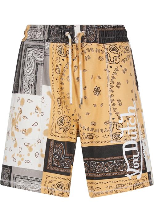 Von Dutch Originals Bukser 'REES'  sand / brun / hvid