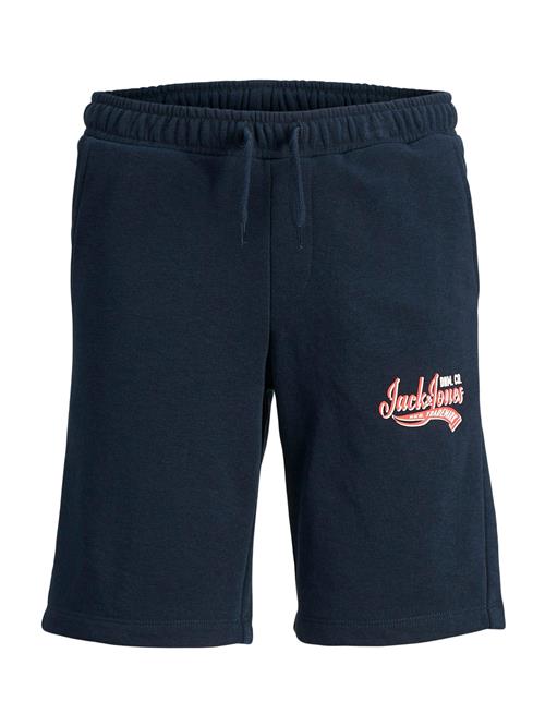 Jack & Jones Junior Bukser  navy / lys rød / hvid