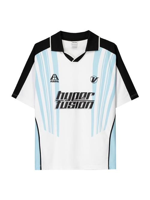 Bershka Bluser & t-shirts  lyseblå / sort / hvid