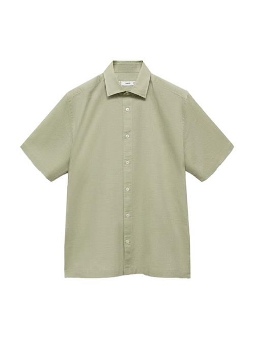 MANGO MAN Skjorte 'ANTS'  pastelgrøn