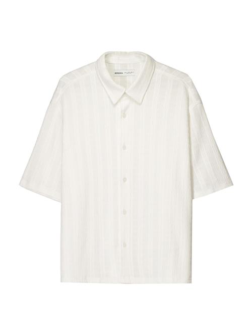 Bershka Skjorte  offwhite