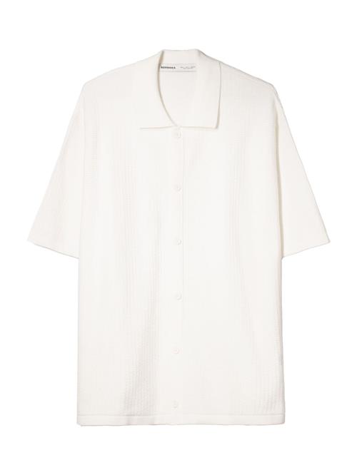 Bershka Skjorte  hvid