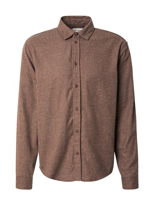 BLEND Skjorte 'BHBADER'  mørkebrun