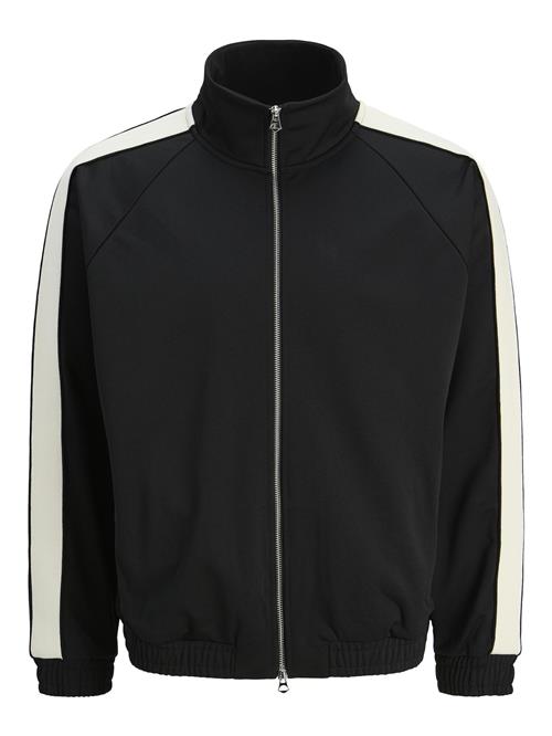 JACK & JONES Sweatjakke  beige / sort