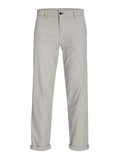 JACK & JONES Lærredsbukser  grå