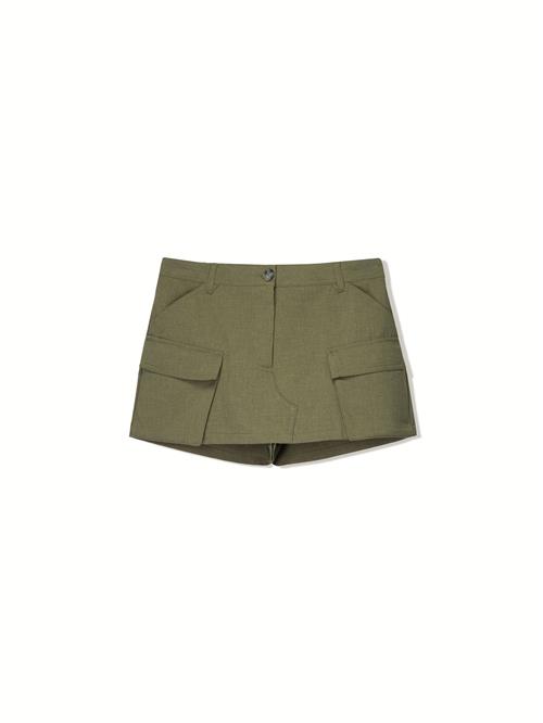 Bershka Nederdel  khaki