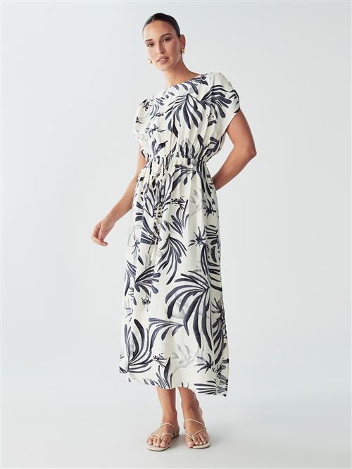 Willa Kjole 'CAROL'  sort / hvid