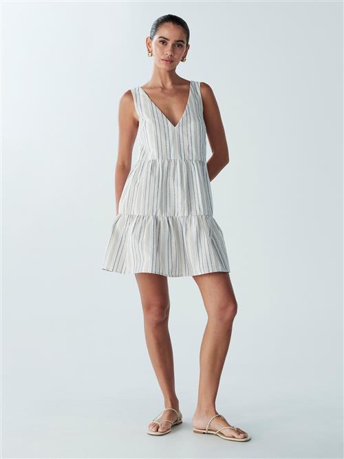 St MRLO Kjole 'CARLISLE'  grå / sort / hvid