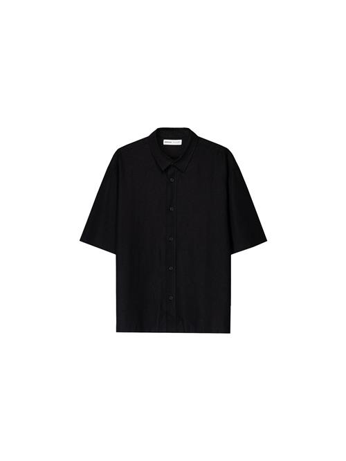 Bershka Skjorte  sort