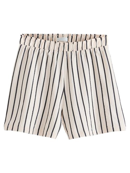 Next Bukser  sort / uldhvid