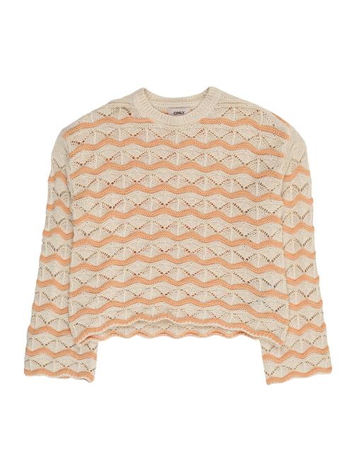 ONLY GIRLS Pullover 'KOGDonna'  kit / orange