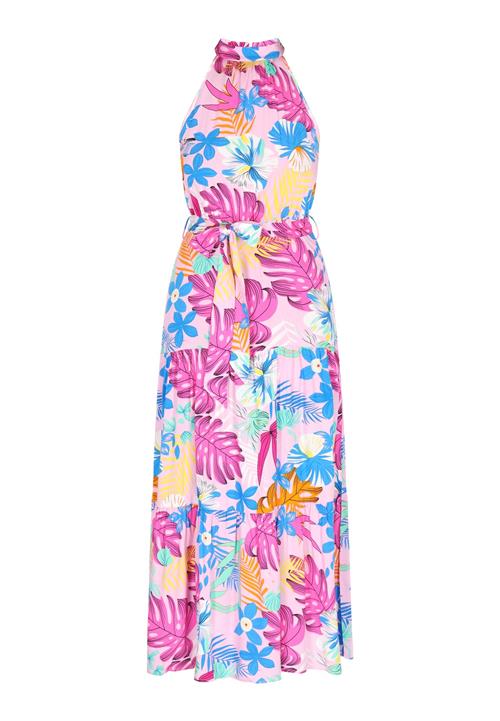 IZIA Sommerkjole  blå / orange / pink / rosé