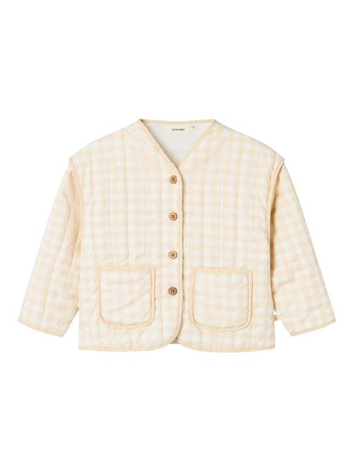 NAME IT Overgangsjakke  chamois / hvid