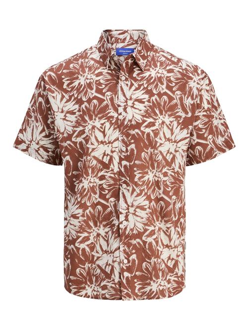 Jack & Jones Junior Skjorte  beige / brun