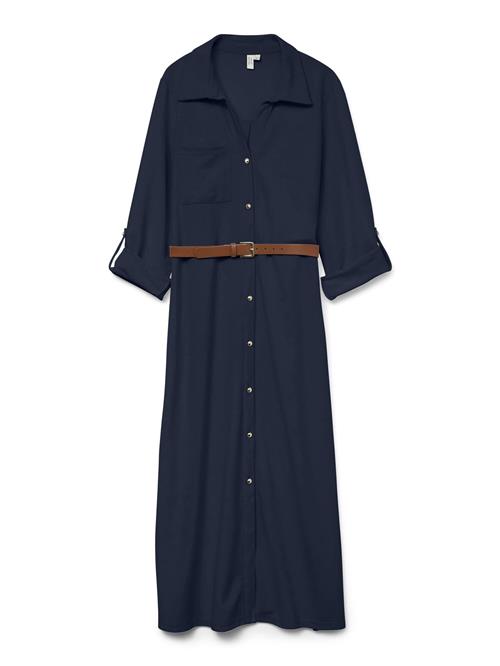 VERO MODA Blusekjole 'VMBecca'  blå