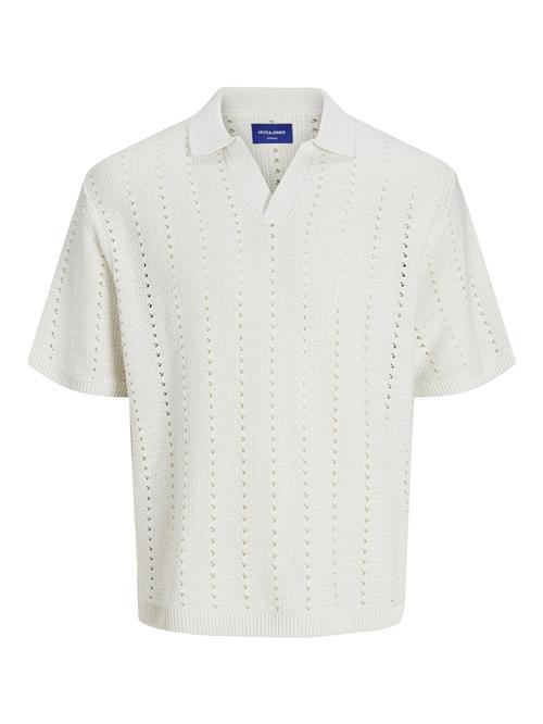 JACK & JONES Pullover 'JORPAROS'  hvid