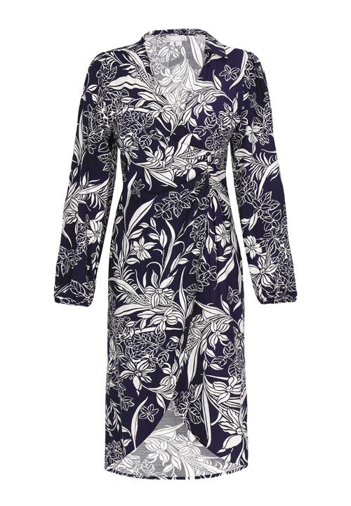 Usha Kjole 'Fashion Look'  navy / offwhite