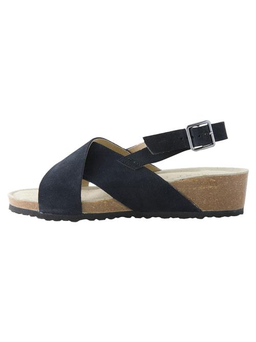 Next Sandaler med rem  marin