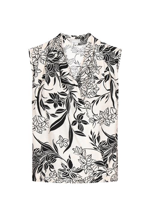 Usha Bluse 'Fashion Look'  sort / offwhite