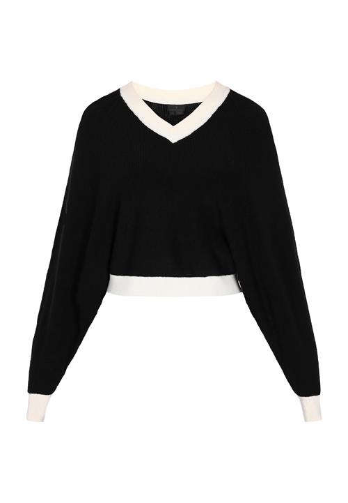 DreiMaster Klassik Pullover  sort / hvid