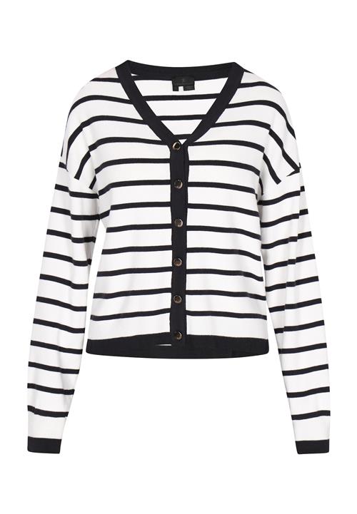 DreiMaster Klassik Cardigan  sort / hvid