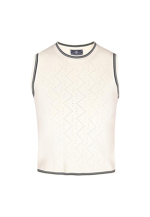 DreiMaster Maritim Sticktop 'Nautical'  sort / offwhite