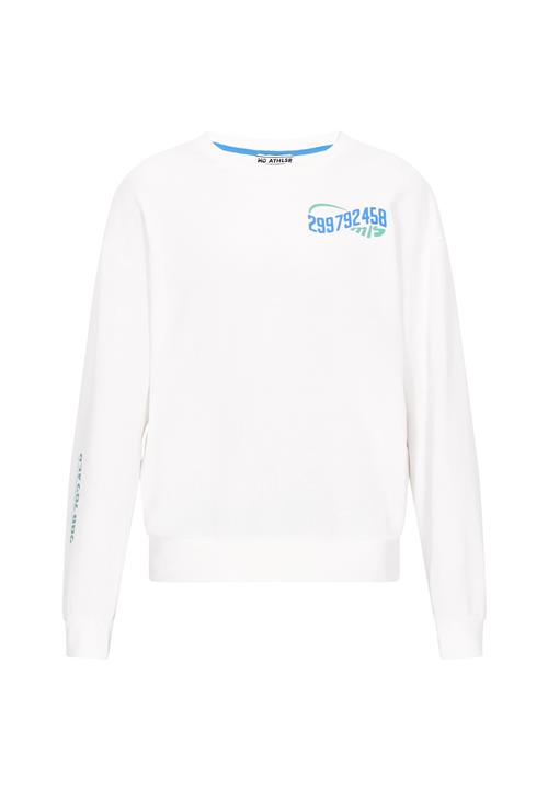 Mo ATHLSR Sweatshirt 'Back To School'  lyseblå / hvid