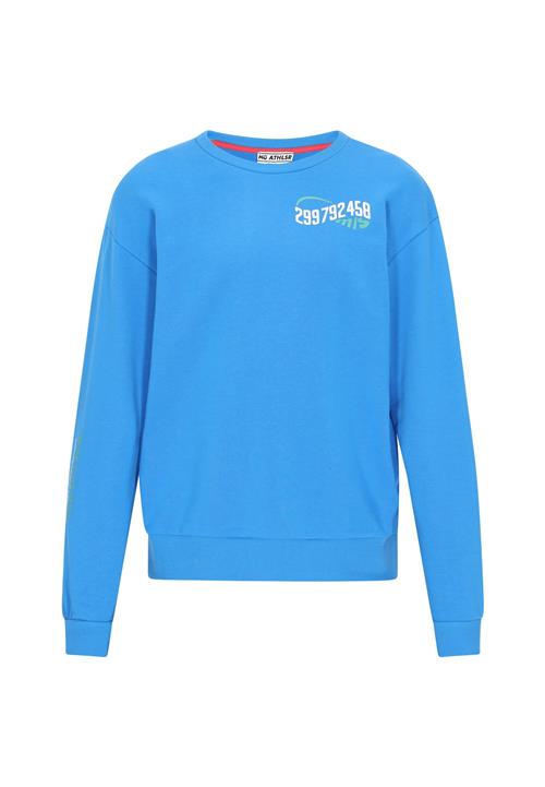 Mo ATHLSR Sweatshirt 'Back To School'  azur / lysegrøn / hvid