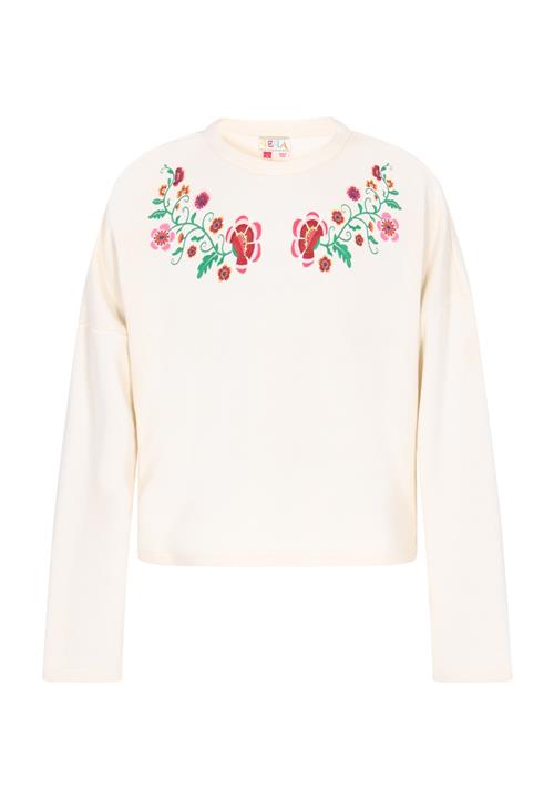 IZIA Sweatshirt 'Boho'  lysebeige / grøn / pink / rød