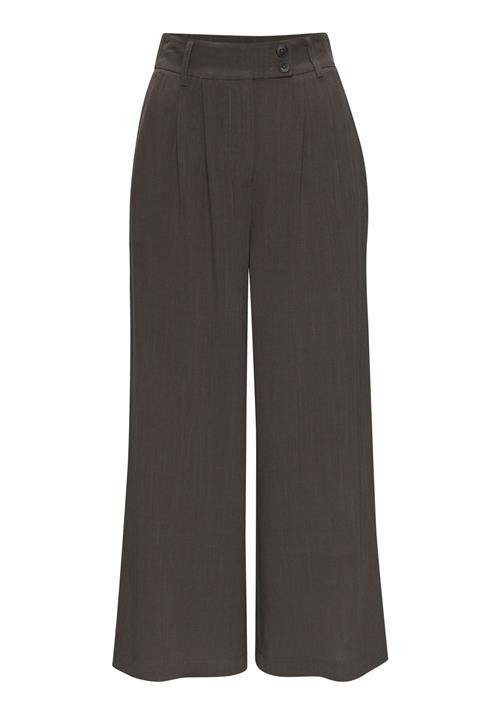 LASCANA Bukser med lægfolder  khaki