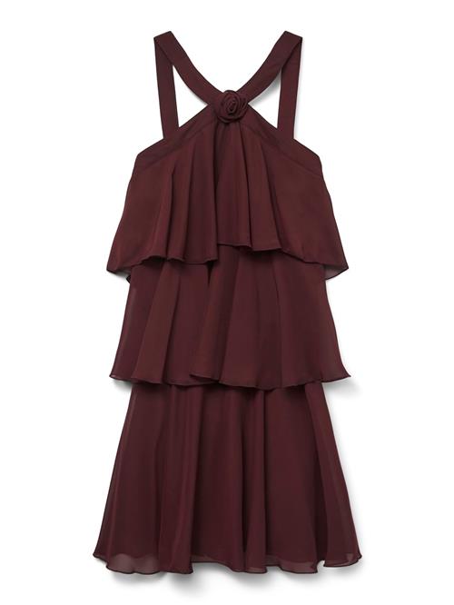 VERO MODA Kjole 'VMFELICIA'  bordeaux