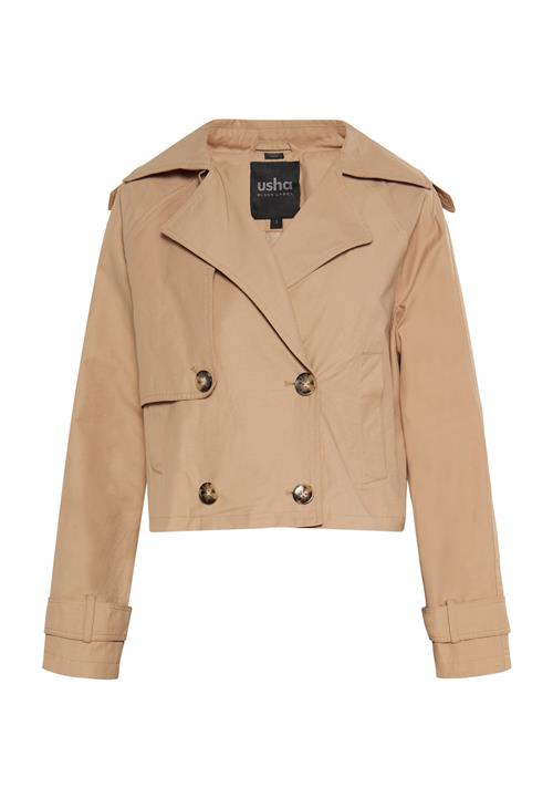 usha BLACK LABEL Overgangsjakke  mørkebeige