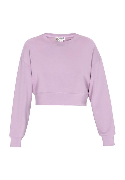 myMo ATHLSR Sweatshirt 'Fashion Look'  lilla