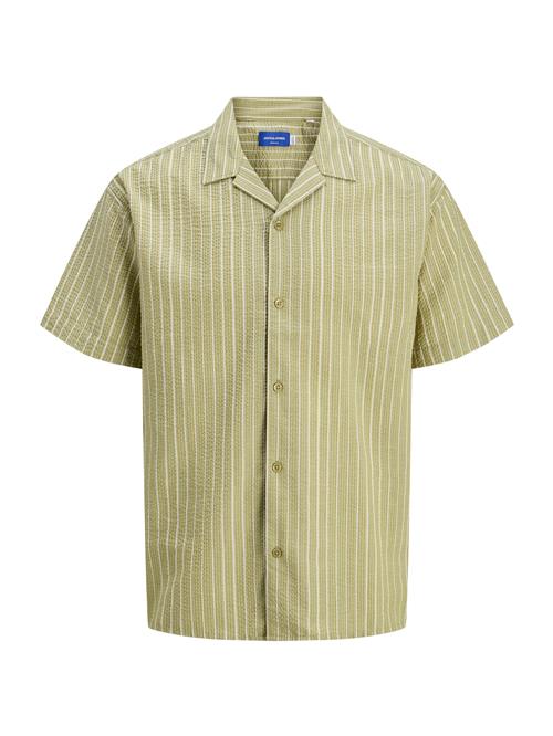 Jack & Jones Junior Skjorte 'JORLuke'  oliven / hvid