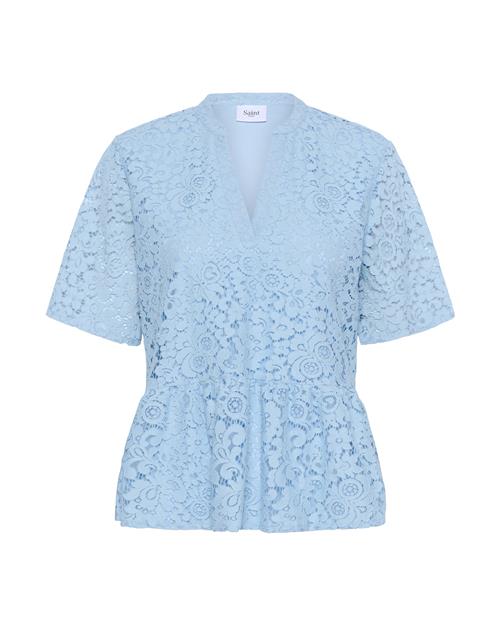 SAINT TROPEZ Bluse 'Zanna'  himmelblå