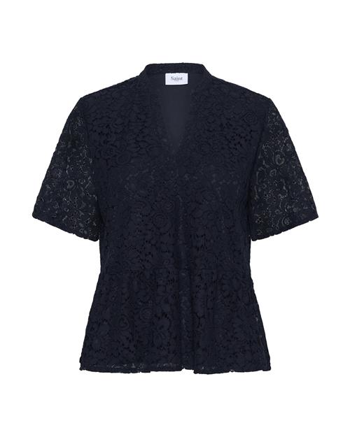 SAINT TROPEZ Bluse  natblå