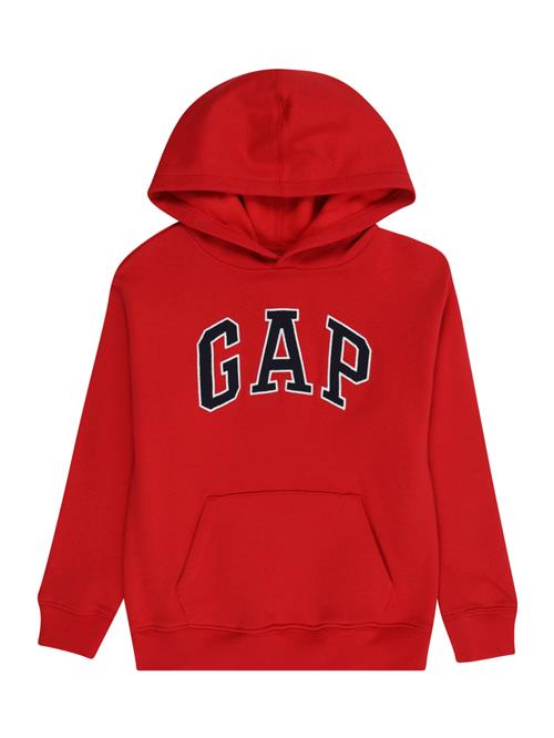 GAP Sweatshirt 'HERITAGE'  rød / sort / hvid