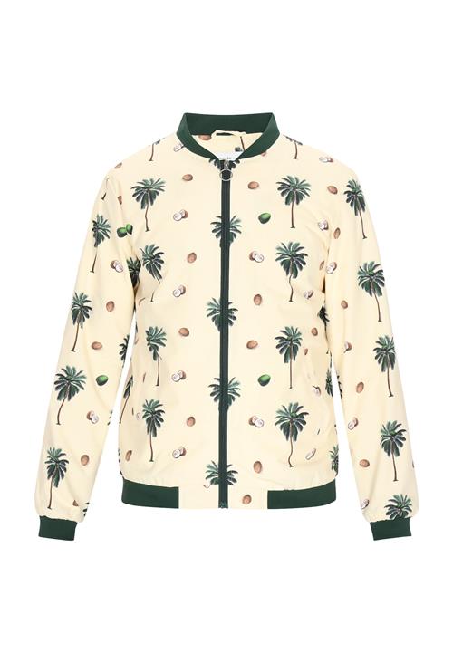 MO Overgangsjakke  creme / brun / grøn / sort