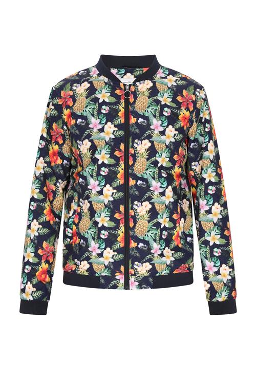 MO Overgangsjakke  grøn / orange / pudder / sort