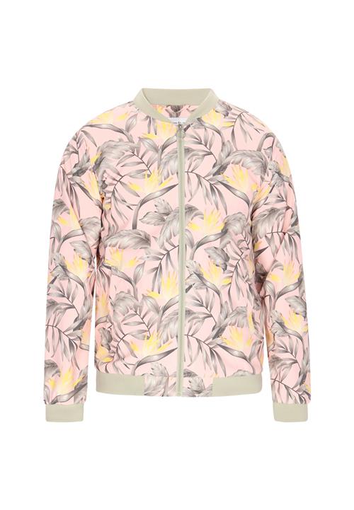 MO Overgangsjakke  creme / mørkegul / lysegrøn / lyserød