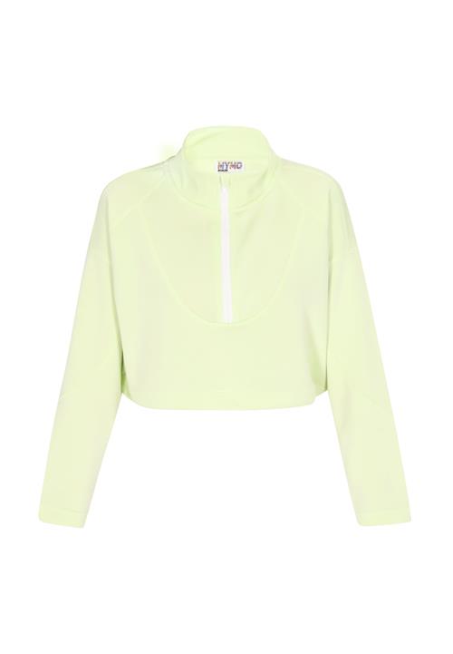 myMo ATHLSR Sweatshirt 'Fashion Look'  lime