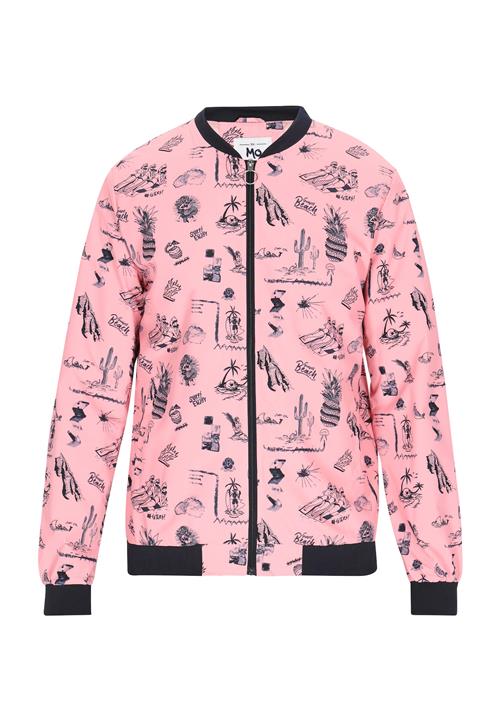 MO Overgangsjakke  lyserød / sort