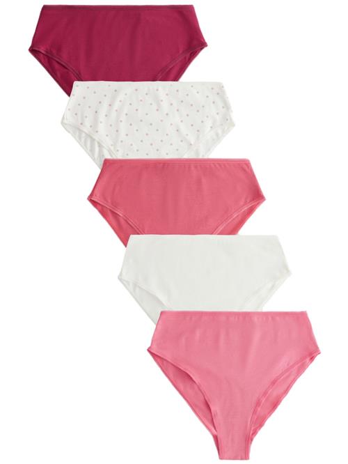 Next Slip  pink / lys pink / mørk pink / offwhite