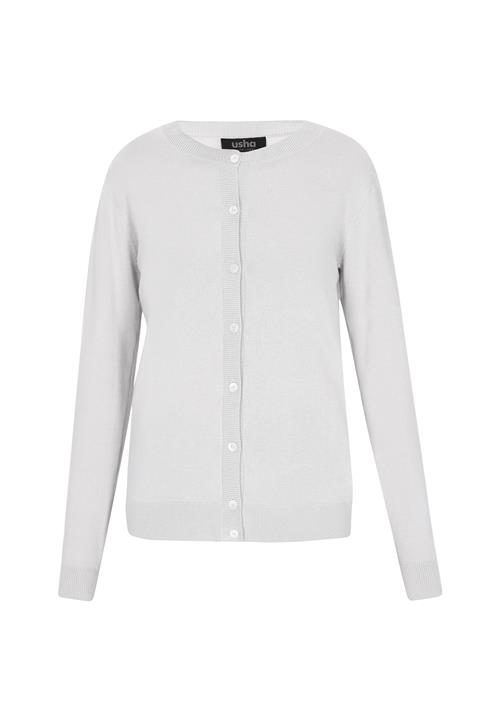 usha BLACK LABEL Cardigan  lysegrå
