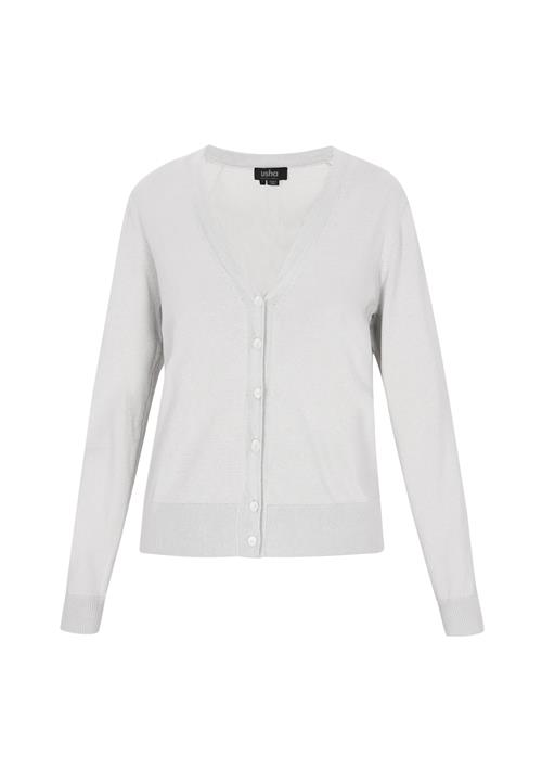 usha BLACK LABEL Cardigan  lysegrå