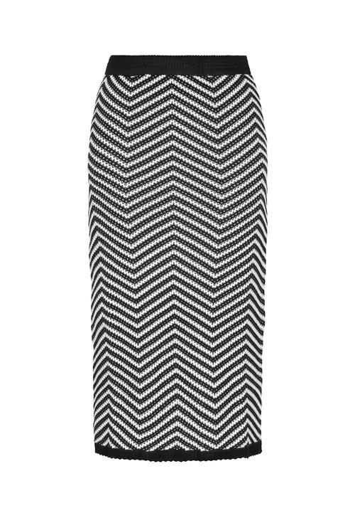 IZIA Nederdel  sort / hvid