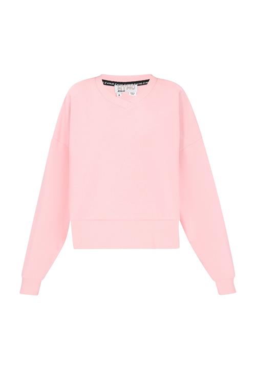 myMo ATHLSR Sweatshirt 'Back To School'  lyserød