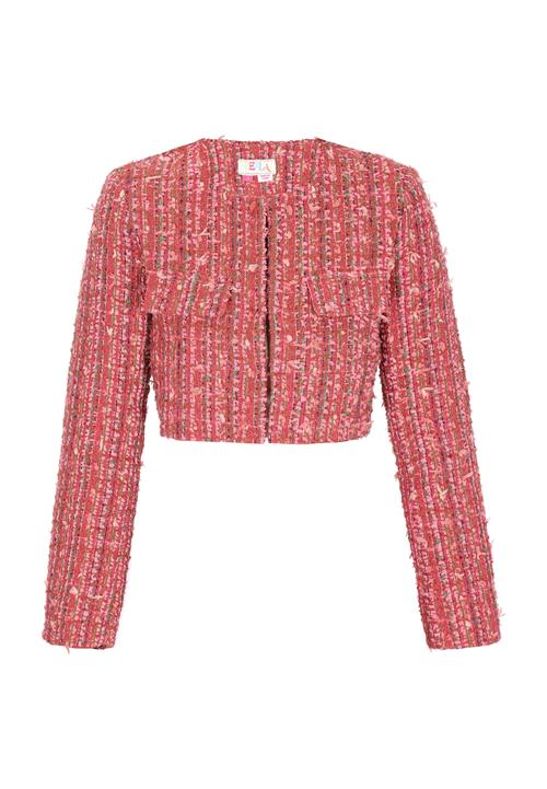 IZIA Overgangsjakke  blandingsfarvet / pink