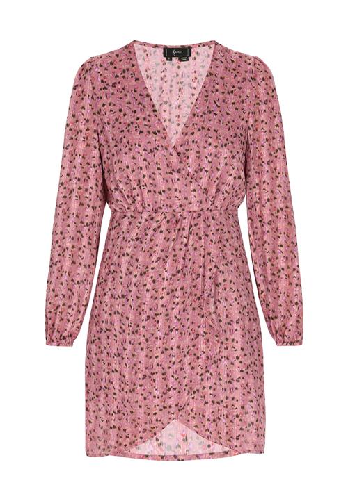 faina Coctailkjole 'Fashion Look'  gammelrosa / kirsebærsrød / sort / hvid